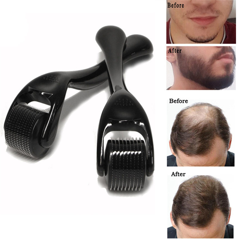 Derma Roller 0.25 - ผู้ชายธรรมชาติ Beard Growth Derma Roller DRS