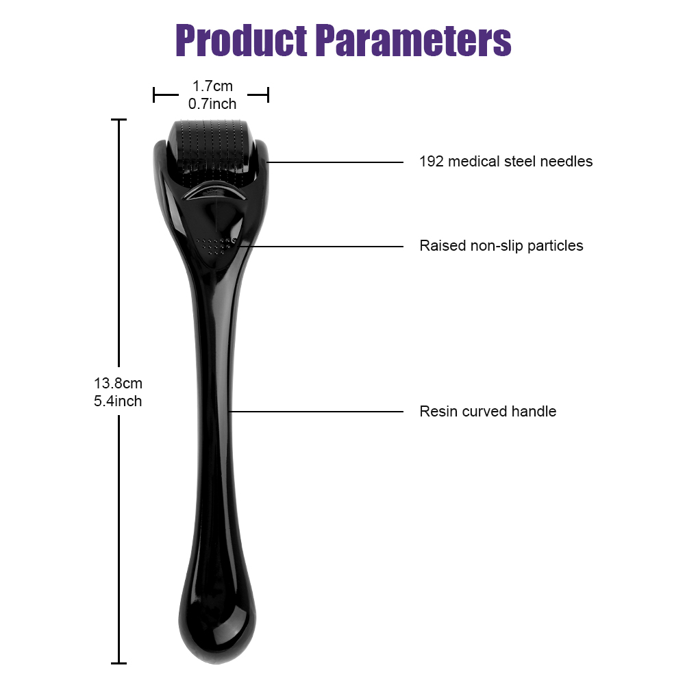 ผู้ชายธรรมชาติ Beard Growth De - Derma Roller 0.25 บทวิจารณ์และราคา