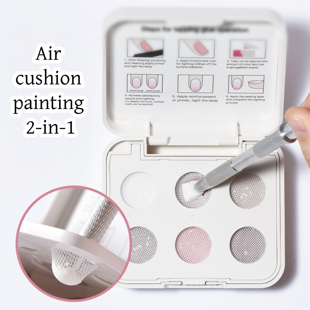 ชุดเจลทาเล็บไล่สี 6 สี แบบ Air - Waxing Kit Home บทวิจารณ์และราคา
