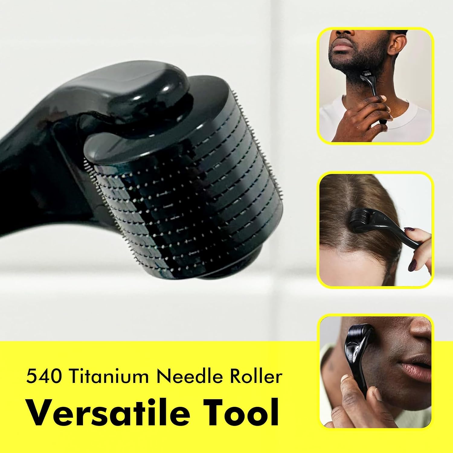 เข็มเดอร์มาโรลเลอร์ 540 เข็ม ส - Derma Roller 0.25 บทวิจารณ์และราคา