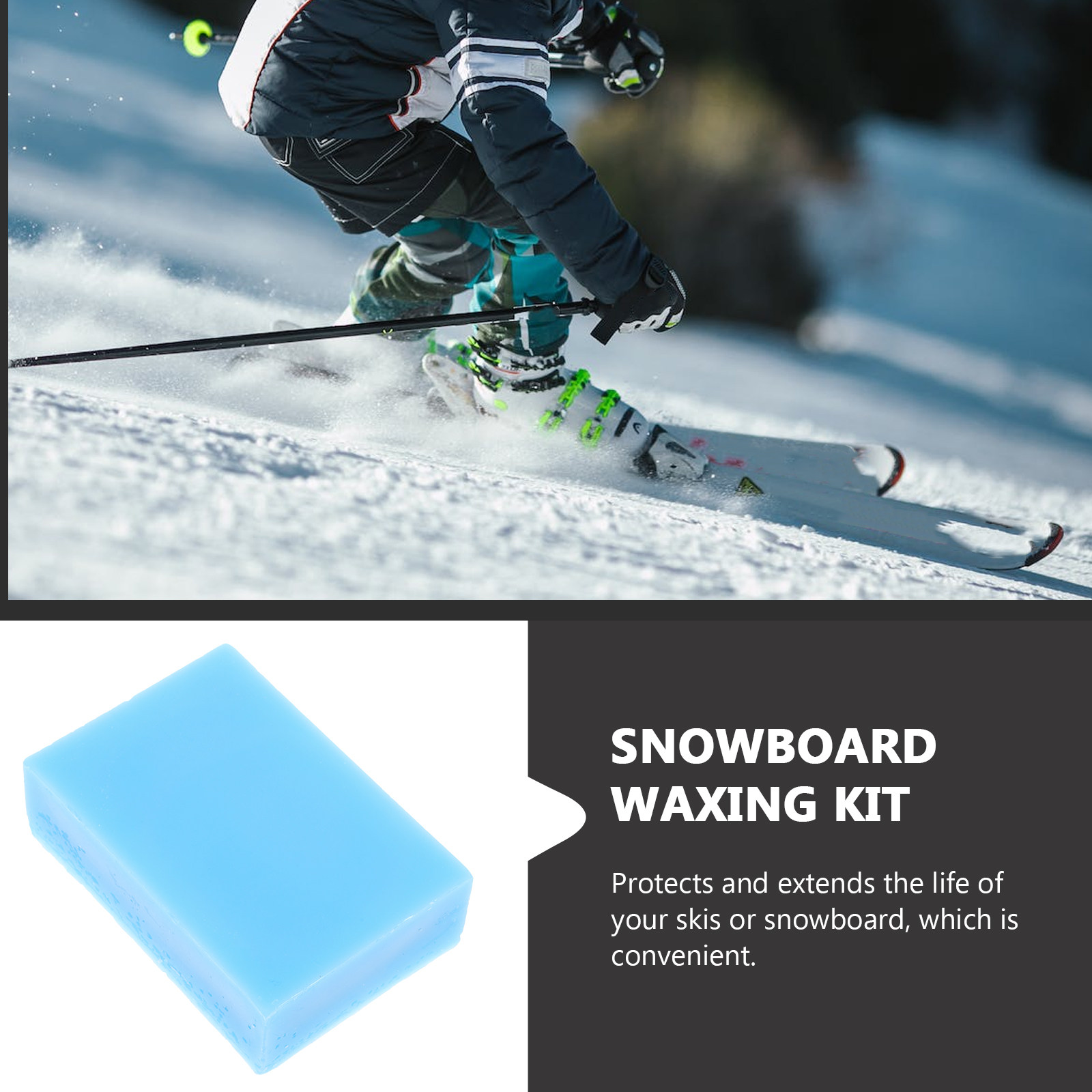 แว็กซ์สโนว์บอร์ดแบบเดี่ยวและแบ - Waxing Kit Home บทวิจารณ์และราคา
